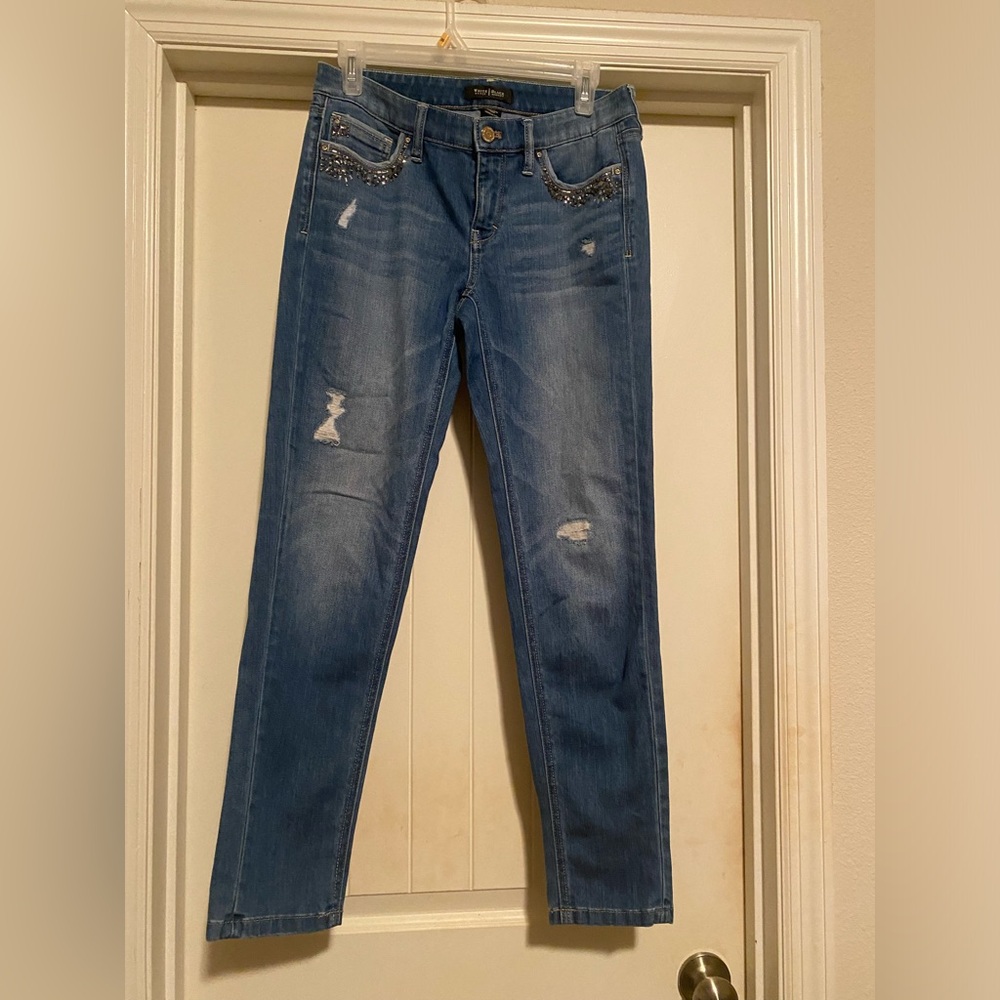 White House Black Market jeans.